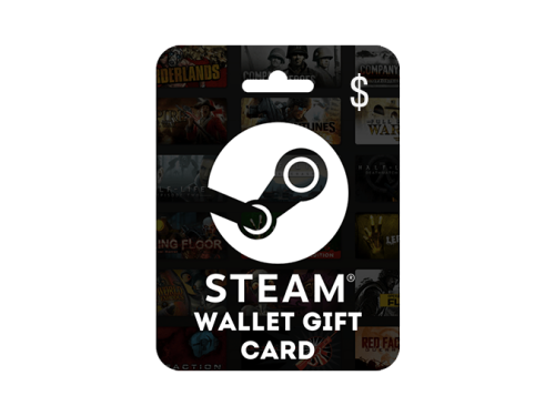 خرید گیفت کارت استیم | Steam Gift Card