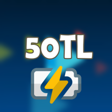 ⚡ خرید شارژ 50 لیر ترک تلکام