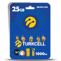 خرید بسته اینترنت 25گیگ ترک سل