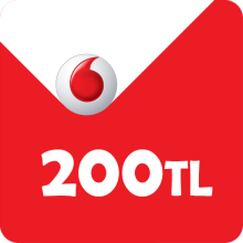 ⚡خرید شارژ 200 لیر ودافون ترکیه