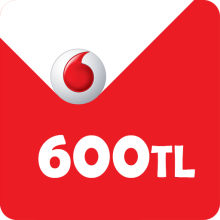 ⚡خرید شارژ 600 لیر ودافون ترکیه